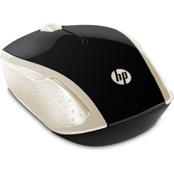 Mysz Hp Wireless Mouse 200 Silk Gold Bezprzewodowa Czarno-Złota 2Hu83Aa