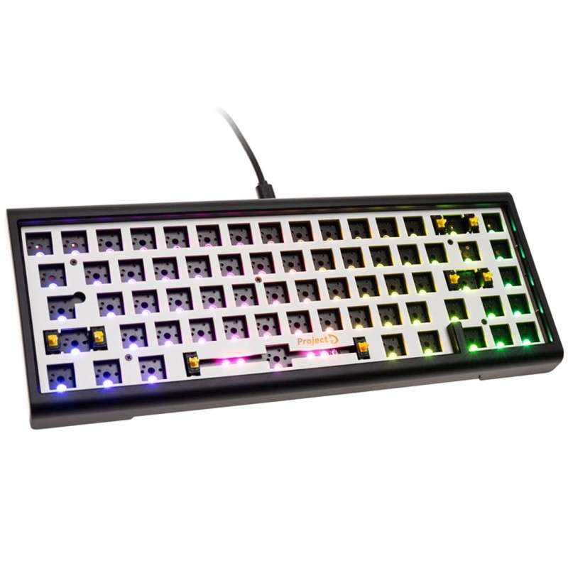 Ducky Tinker65 Klawiatura Gaming Usb Us English Czarny