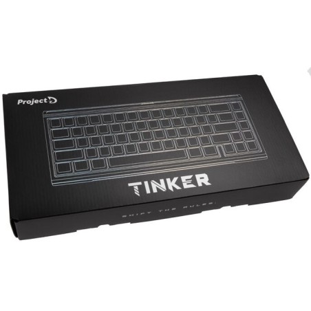 Ducky Tinker65 Klawiatura Gaming Usb Us English Czarny