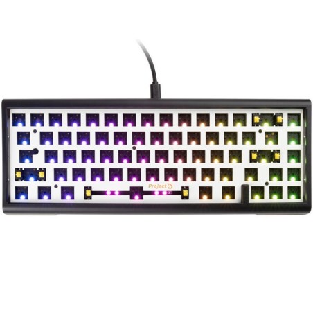 Ducky Tinker65 Klawiatura Gaming Usb Us English Czarny