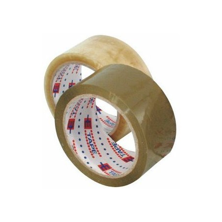 Taśma Pakowa Smart 48Mm/46M Kauczuk Brązowa