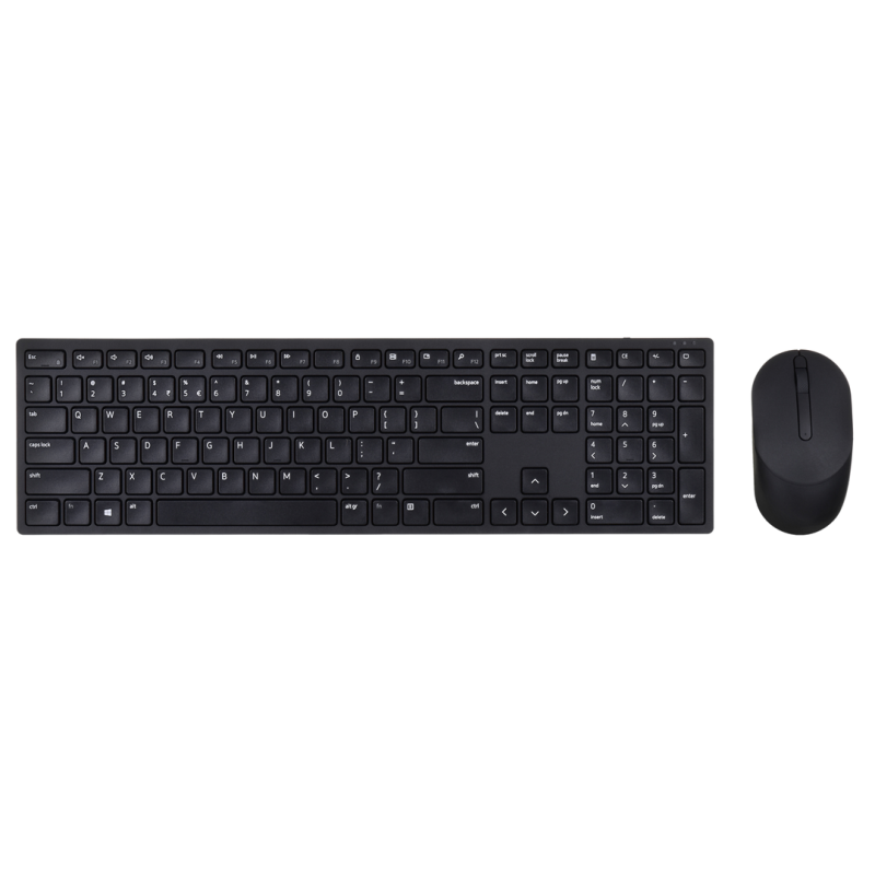 Dell Pro Wireless Keyboard And Mouse - Km5221W - Us International (Qwerty) (Rtl Box)
