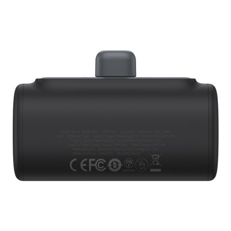 Powerbank Baseus Compact 5000Mah Usb-C (Czarny)