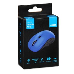 Mysz I-Box I009 Rosella Pro, Bezprzewodowa, Niebieska