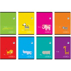 Zeszyt Interdruk B&B Kids Pastel A5/16K Linia