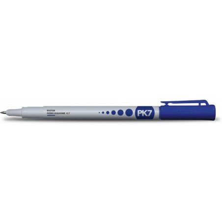 Pióro Kulkowe Rystor Pk7 0.7Mm Niebieskie