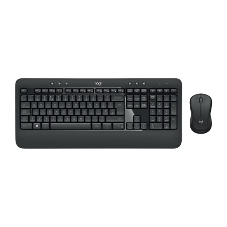 Zestaw Klawiatura + Mysz Membranowa Logitech Mk540 920-008685 (Usb   Kolor Czarny  Optyczna  1000 Dpi)