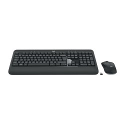 Zestaw Klawiatura + Mysz Membranowa Logitech Mk540 920-008685 (Usb   Kolor Czarny  Optyczna  1000 Dpi)