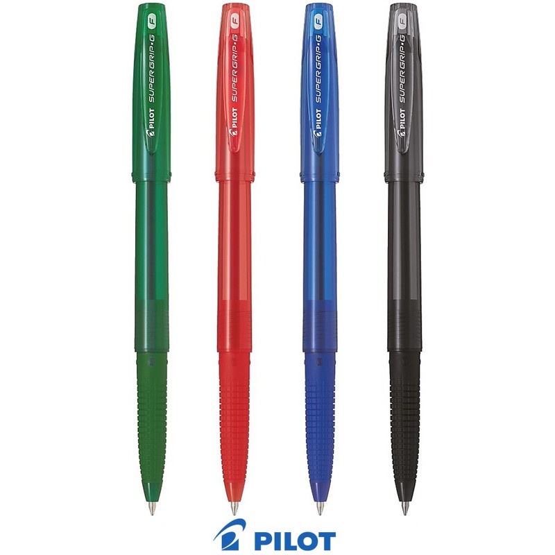 Długopis Olejowy Pilot Super Grip G (F) Niebieski