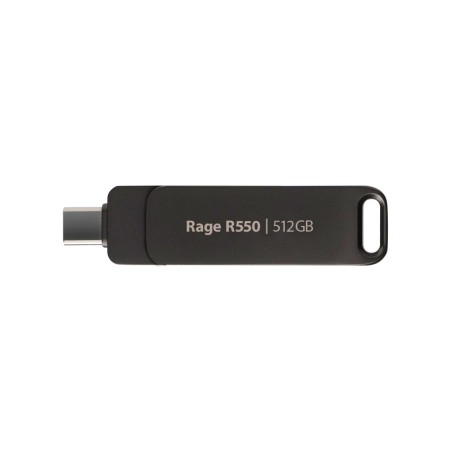 Patriot Rage R550 512Gb Dual Usb A+C, Alu, 100Mbs