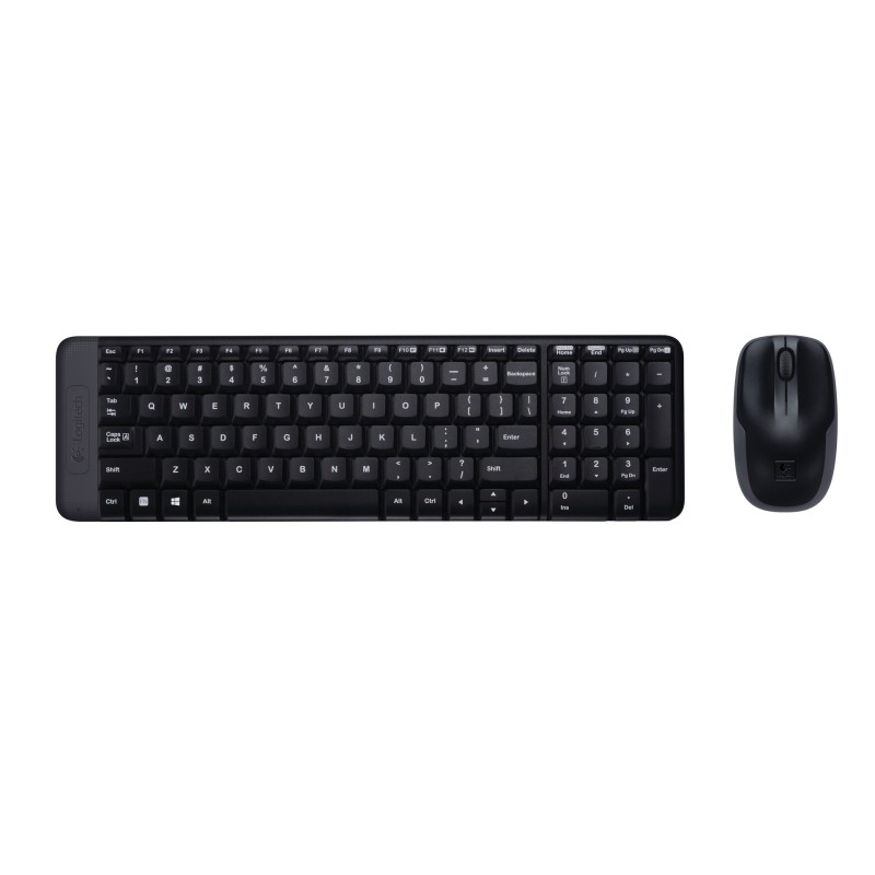 Zestaw Klawiatura + Mysz Logitech  920-003161 (Kolor Czarny)
