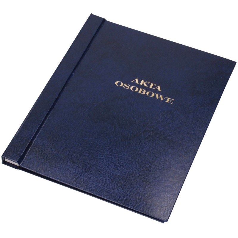 Teczka Do Akt Osobowych Oklejane Granat Barbara 1822001