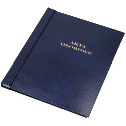 Teczka Do Akt Osobowych Oklejane Granat Barbara 1822001