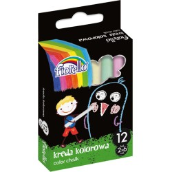 Kreda Kolorowa Fiorello 2X6 Kolorów (12)