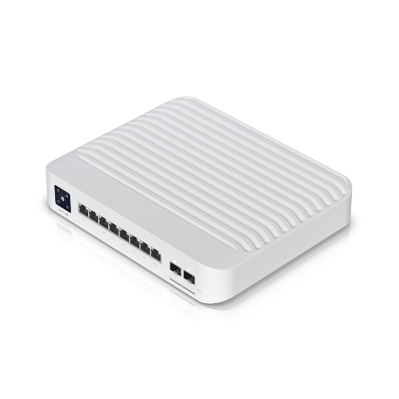 Switch Ubiquiti Unifi Pro 8 Poe 10P Poe ( Poe+: 6  Poe++: 2 ) Managed Gigabit/10G (Usw-Pro-8-Poe-Eu)