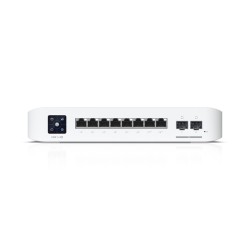 Switch Ubiquiti Unifi Pro 8 Poe 10P Poe ( Poe+: 6  Poe++: 2 ) Managed Gigabit/10G (Usw-Pro-8-Poe-Eu)