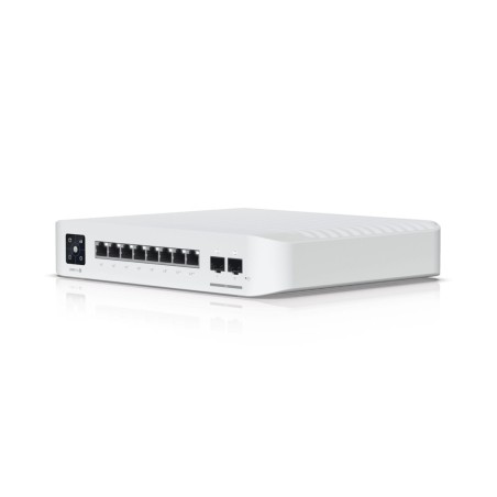 Switch Ubiquiti Unifi Pro 8 Poe 10P Poe ( Poe+: 6  Poe++: 2 ) Managed Gigabit/10G (Usw-Pro-8-Poe-Eu)