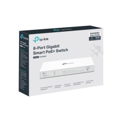 Tp-Link Festa Fs308Gp Przełącznik Sieciowy Zarządzany Gigabit Ethernet (10/100/1000) Obsługa Poe Biały
