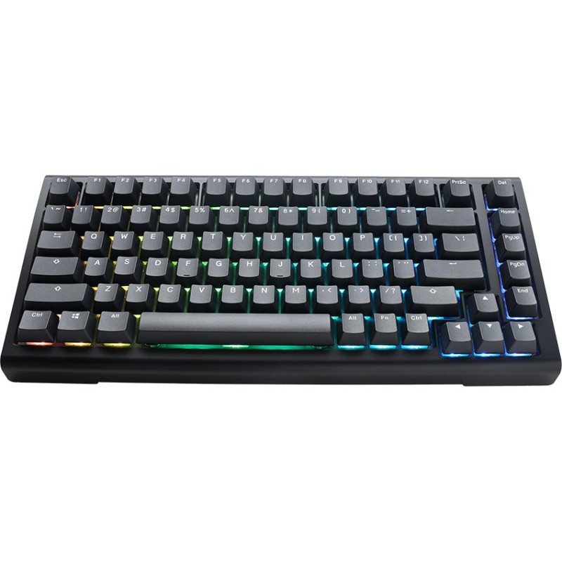 Klawiatura Gamingowa Ducky Tinker 75, Rgb, Czarna - Mx-Blue (Ansi)