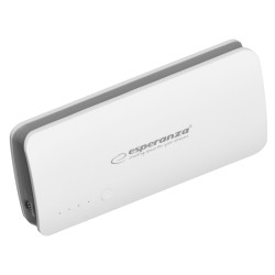 Powerbank Esperanza Radium Emp106We (8000Mah  Microusb, Usb 2.0  Kolor Biały)