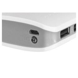 Powerbank Esperanza Radium Emp106We (8000Mah  Microusb, Usb 2.0  Kolor Biały)