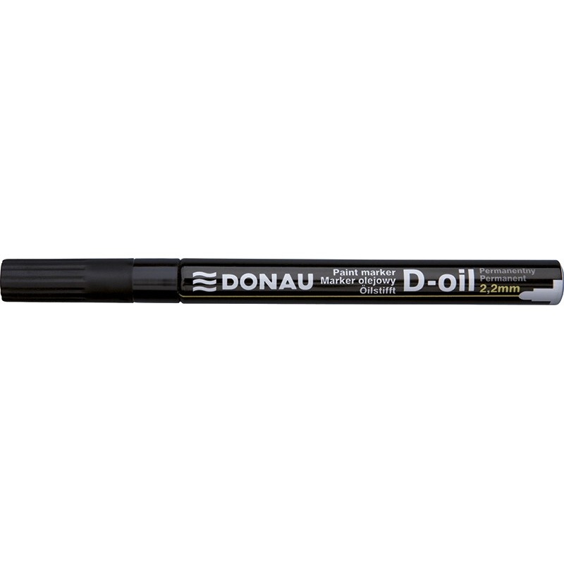 Marker Olejowy  D-Oil, Okrągły, 2,2Mm, Czarny, Typu Donau 7368001Pl-01