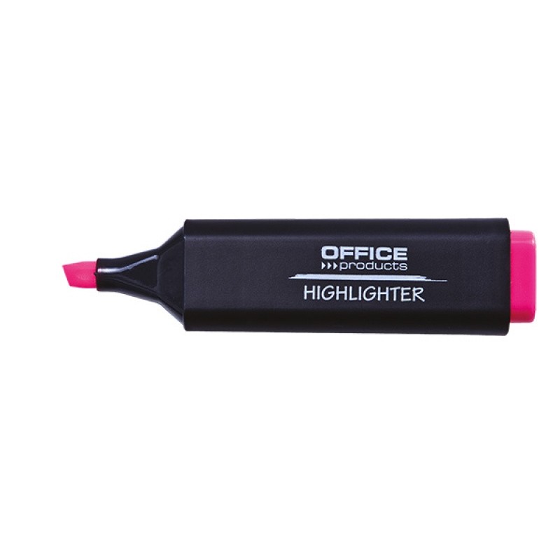 Zakreślacz Fluorescencyjny Office Products, 1-5Mm (Linia), Różowy 17055211-13