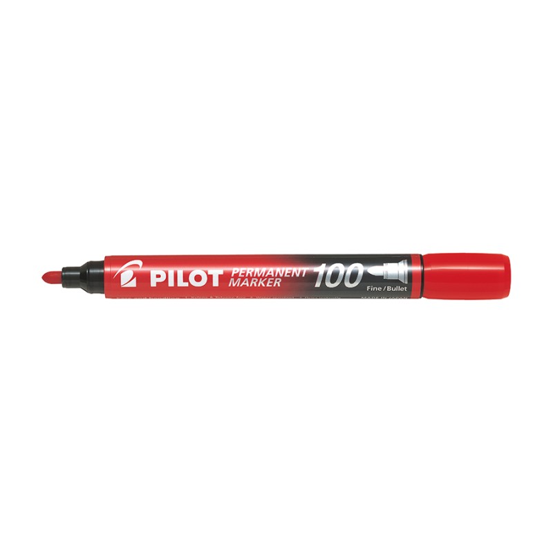 Marker Permanentny Sca-100 Czerwony Pilot Sca-100-R