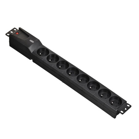 Listwa Przeciwprzepięciowa Lestar Lzrm 810 Bw G-A K.:cz 1,5M Iec3 (8 X Ute  1,5M  Kolor Czarny)