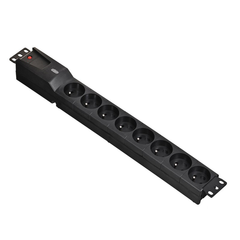 Listwa Przeciwprzepięciowa Lestar Lzrm 810 Bw G-A K.:cz 1,5M Iec3 (8 X Ute  1,5M  Kolor Czarny)