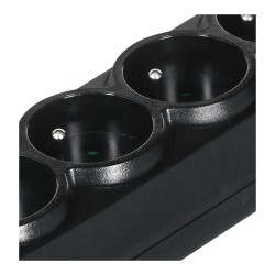 Listwa Antyprzepięciowa Ever Classic 3,0M (5 X Ute  10 A  Kolor Czarny) (T/Lz09-Cla030/0000)