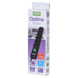 Listwa Antyprzepięciowa Ever Optima 3,0M (T/Lz08-Opt030/0000)
