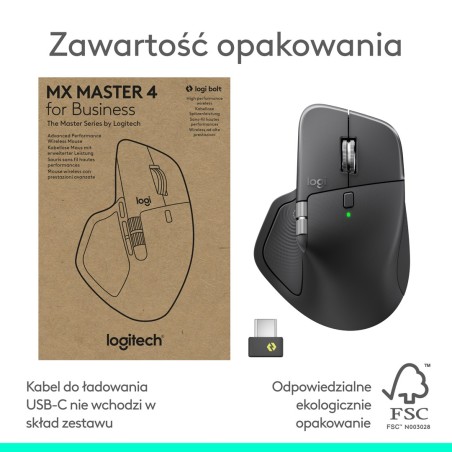 Logitech Mx Master 4 For Business - Graphite