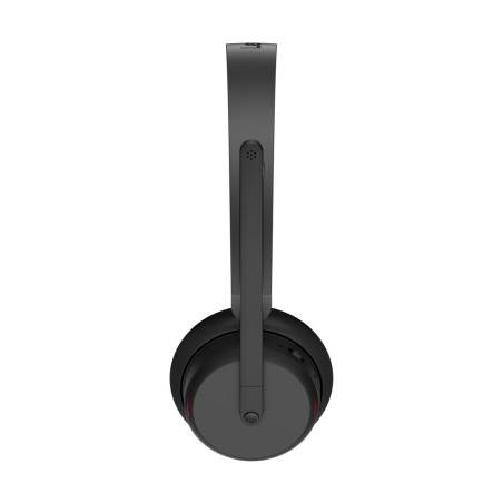 Lenovo 6550 Zestaw Słuchawkowy Bezprzewodowy Opaska Na Głowę Biuro/Centrum Telefoniczne Usb Type-C Bluetooth Czarny