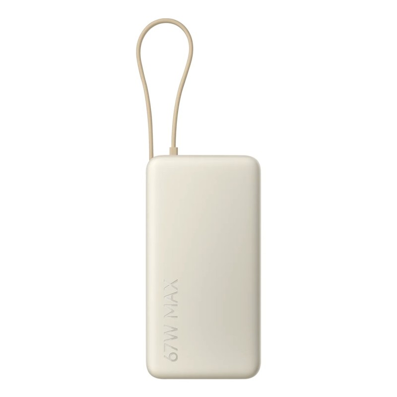 Xiaomi 67W Power Bank 20000 Litowo-Jonowa (Li-Ion) 20000 Mah Piaskowy