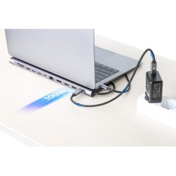 Manhattan Stacja Dokująca 12-W-1 4K 1Xhdmi 2Xdp 3Xusb-A