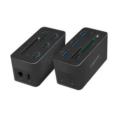 Logilink Stacja Dokująca Usb 3.2 (G1) Hdmi, 10-Portowa, Pd4