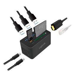Logilink Stacja Dokująca Usb 3.2 (G1) Hdmi, 10-Portowa, Pd4