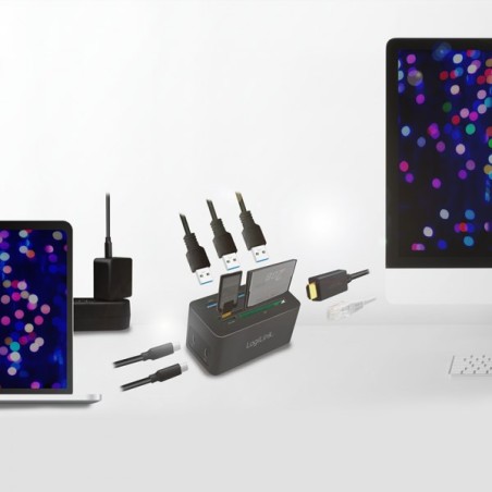 Logilink Stacja Dokująca Usb 3.2 (G1) Hdmi, 10-Portowa, Pd4