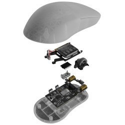 Mysz Do Gier Endgame Gear Xm2W 4K V2 - White Frost