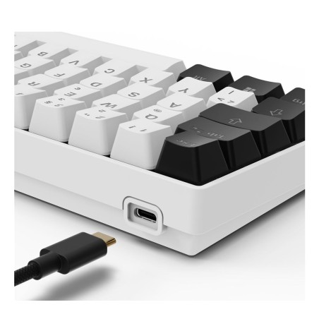 Klawiatura Sharkoon Gaming Keyboard Skiller Sgk50S4 Gen2 Biało-Żółte Rgb