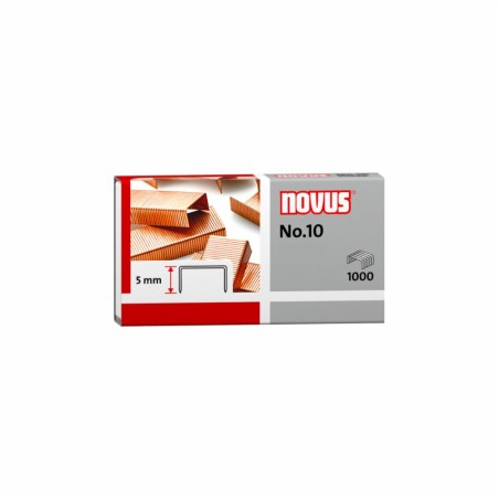 Zszywki Miedziowane 10 1000Szt Novus 040-0207