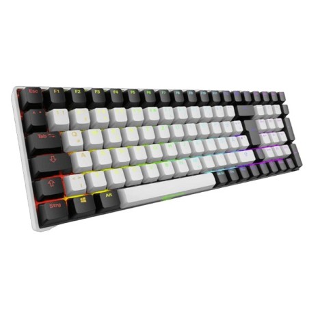 Klawiatura Gamingowa Sharkoon Gaming Keyboard Skiller Sgk50S2 Pbt Czarno-Żółty Rgb