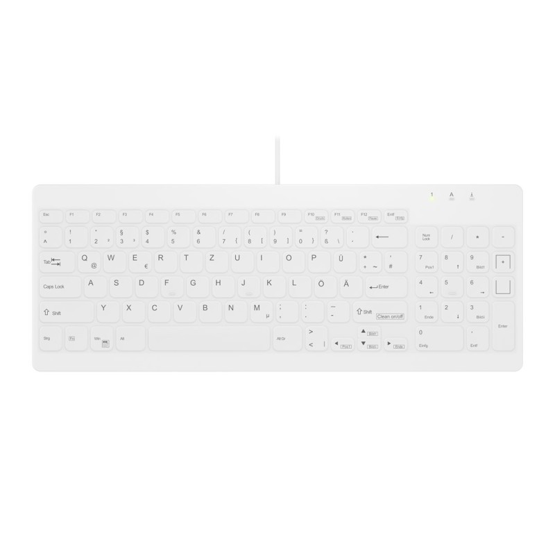 Klawiatura Medyczna Cherry Active Key Ak-C7012F-U1 - Usb *Biała*