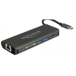 Delock - Stacja Dokująca - Usb-C 3.1 - Hdmi - Gige