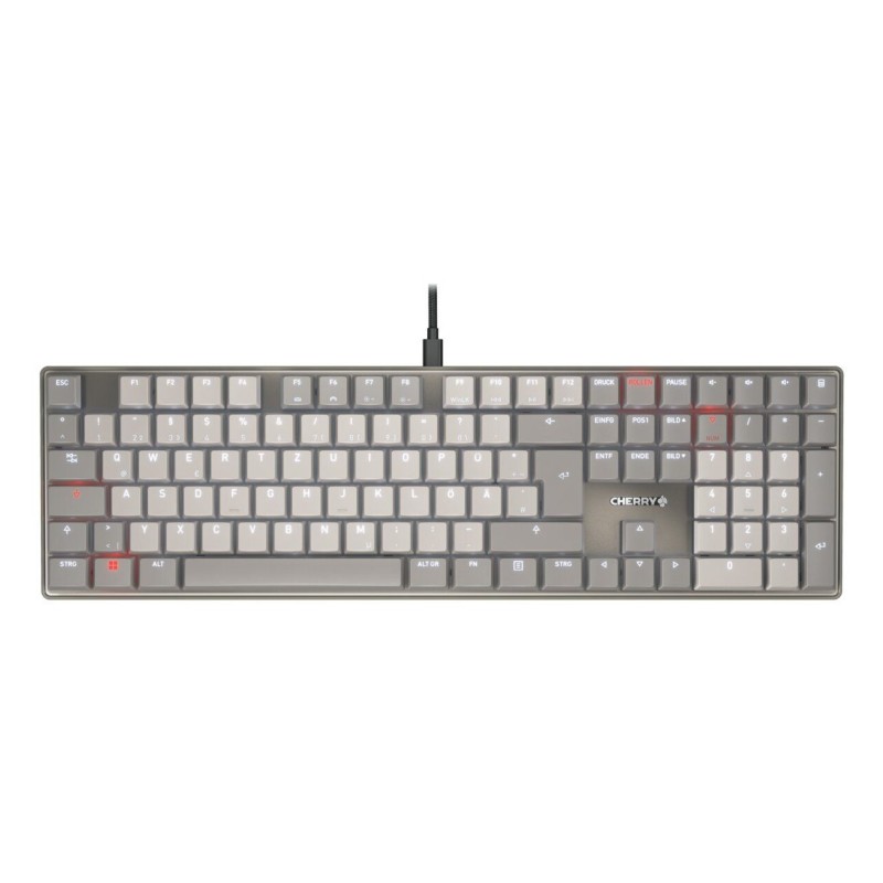 Klawiatura Cherry Tas Key Kc 500 Przewodowa, Mechaniczna, Mx Lp 2.0 Ivory En