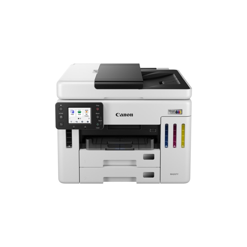 Drukarka Canon Maxify Gx 7150, Atramentowy, Druk Kolorowy, 600 X 1200 Dpi, A4, Druk Bezpośredni, Biały