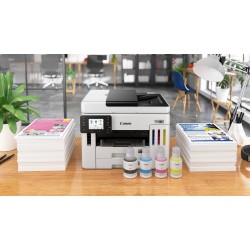 Drukarka Canon Maxify Gx 7150, Atramentowy, Druk Kolorowy, 600 X 1200 Dpi, A4, Druk Bezpośredni, Biały