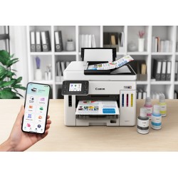 Drukarka Canon Maxify Gx 7150, Atramentowy, Druk Kolorowy, 600 X 1200 Dpi, A4, Druk Bezpośredni, Biały