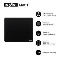 Podkładka Pod Mysz Dla Graczy Sony Inzone Mat F Czarny
